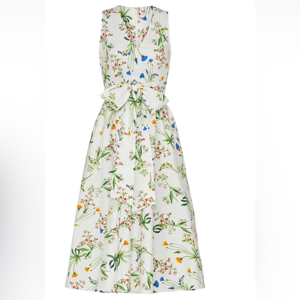 Marissa Webb Floral White Dress